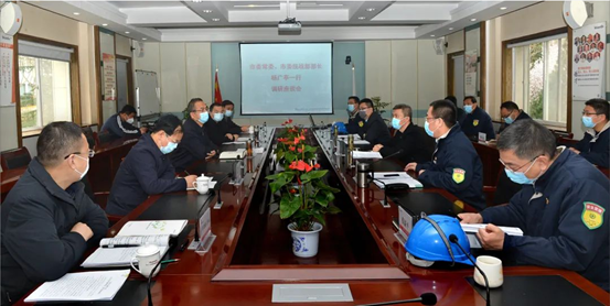 西安市委常委、市委统战部部长杨广亭深入新葡的京集团350vip8888实地调研指导疫情防控及复工复产工作